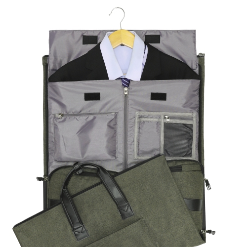 Meidale – Sac à vêtements convertible avec bandoulière | Sac de sport de cabine pour hommes, femmes - Sacs de voyage 2 en 1 pour valise suspendue -