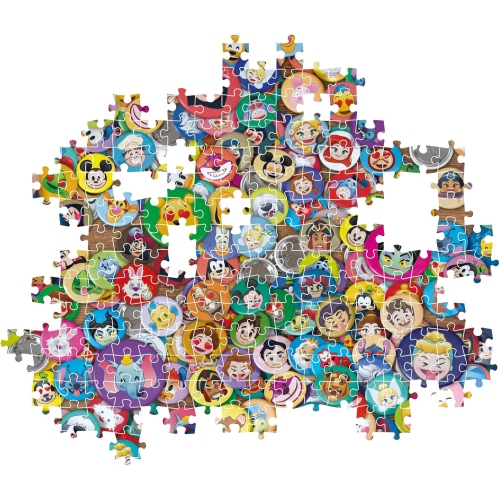 Clementoni - Disney Emoji Impossible Emoji-1000 Pieces,