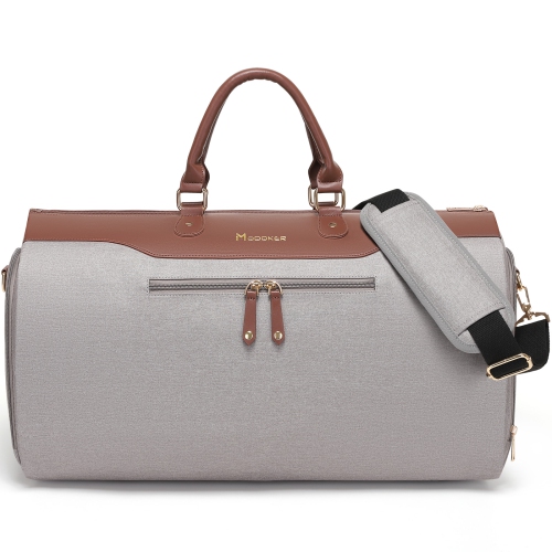 Meidale Carry on Garment Bags for Travel, Convertible Garment Duffel Bag with Shoulder Strap for Men Women- 2 in 1 Hanging Suitcase Suit Travel Bags