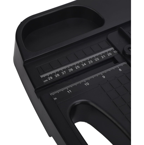 Coupe-papier portatif A4 coupe-papier bureau coupe-papier en acier inoxydable conception couteau de précision échelle, coupe-papier