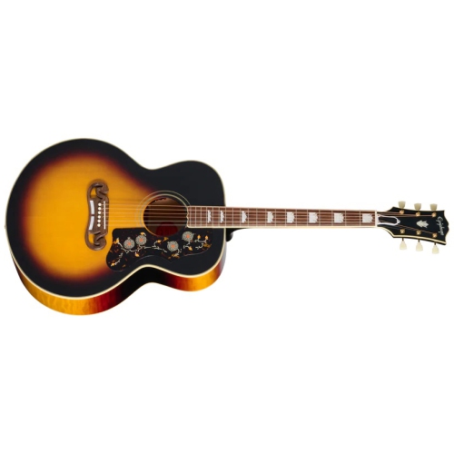 Epiphone 1957 SJ-200 Reissue Acoustic/Electric Guitar with Hardshell Case - Vintage Sunburst