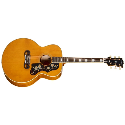 Epiphone 1957 SJ-200 Reissue Acoustic/Electric Guitar with Hardshell Case - Antique Natural