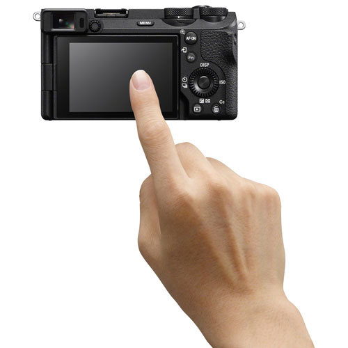 Appareil photo sans miroir à objectif interchangeable Alpha 6700 APS-C avec objectif 16-50 mm de Sony - Noir