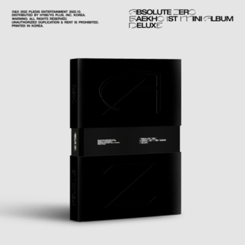 Baekho - Absolute Zero - Deluxe Version - incl. 100pg Photobook, Photo Postcard, Message Card, Photo Card + Mini-Poster [COMPACT DISCS]