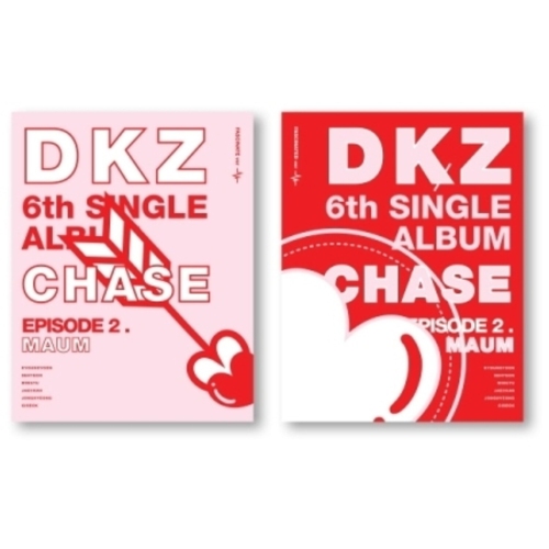 DKZ - Chase Episode 2. Maum - Random Cover - incl. 96pg Photobook, 2 Photocards, Postcard, 4-Cut Photo Film, ID Card + Sticker [COMPACT DISCS]