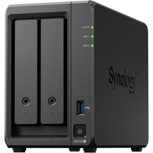 Station de disque à 2 baies DS725+ de Synology