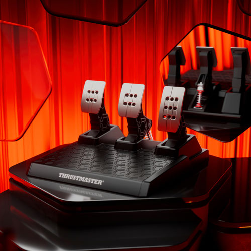 Volant de course T248R et pédalier de Thrustmaster pour PS5/PS4/PC
