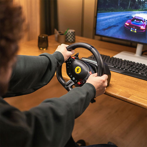 Thrustmaster T98 Ferrari 296 GTS Edition Racing Wheel & Magnetic Pedal Set for Xbox Series X|S & Xbox One/PC