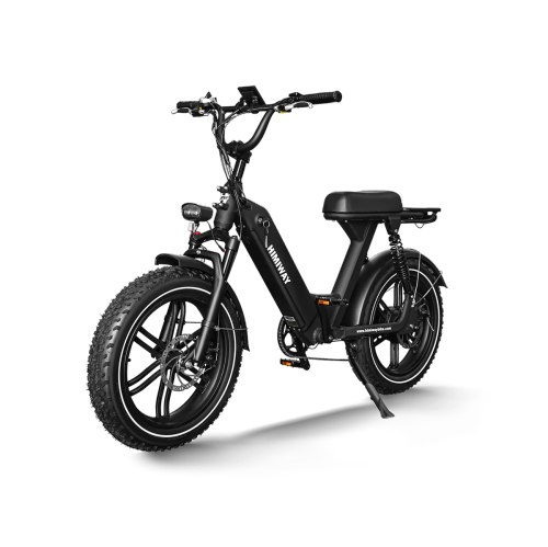 Escape Pro de Himiway | Vélo électrique à cyclomoteur longue portée | Moteur 750&nbsp;W | Suspension double | Autonomie maximale de 72&nbsp;km |