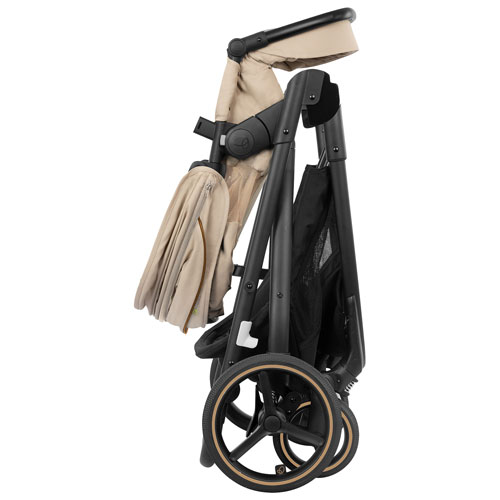 Poussette pleine grandeur Shyft Intuiti+ d'Evenflo - Beige travertin