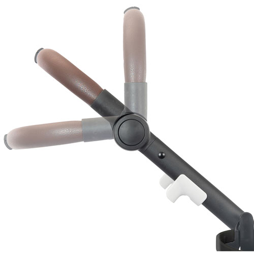 Poussette pleine grandeur Shyft Intuiti+ d'Evenflo - Beige travertin