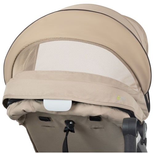 Poussette pleine grandeur Shyft Intuiti+ d'Evenflo - Beige travertin