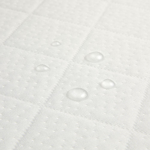 Protège-matelas étanche pour lit de bébé et d'enfant Premium de Graco - Paquet de 2 - Blanc