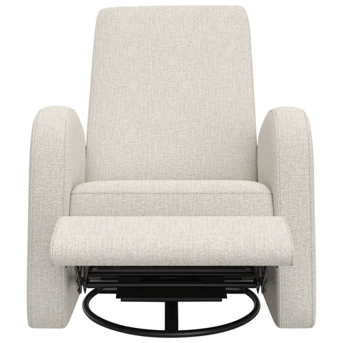 Storkcraft Santa Monica Power Recliner Swivel Glider with USB Charging Port - Dune Basketweave