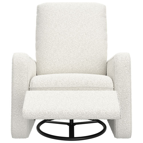 Graco Teddi Power Recliner Swivel Glider with USB Charging Port - Ivory Boucle