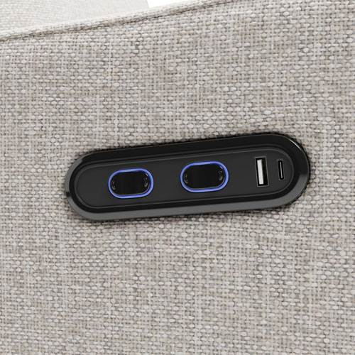 Fauteuil coulissant pivotant inclinable électrique Teddi de Graco avec port de chargement USB - Natté dune