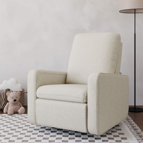 Fauteuil coulissant pivotant inclinable électrique Teddi de Graco avec port de chargement USB - Natté dune