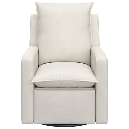 Storkcraft Timeless Recliner Glider with USB Charging Port - Ivory
