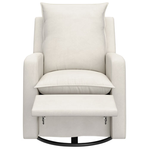 Storkcraft Timeless Recliner Glider with USB Charging Port - Ivory