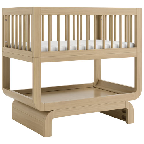 Storkcraft Santorini Deluxe 3-in1 Convertible Bassinet - Driftwood