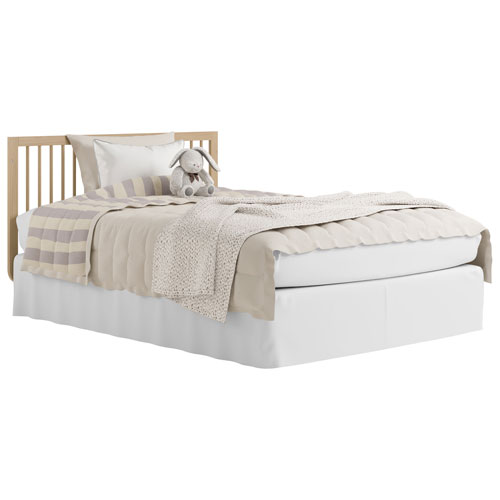 Lit de bébé convertible 5-en-1 de luxe Santorini de Storkcraft - Bois flotté