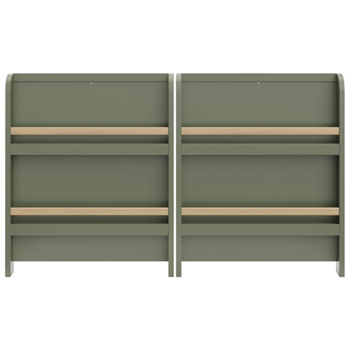 Graco Read-with-Me 4-In-1 Convertible Crib - Olive with Driftwood