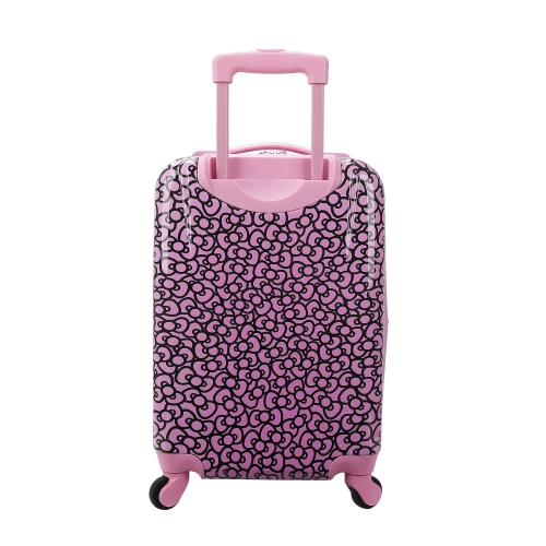 Valise rigide à roulettes de 20&nbsp;po Hello Kitty Face & Bow