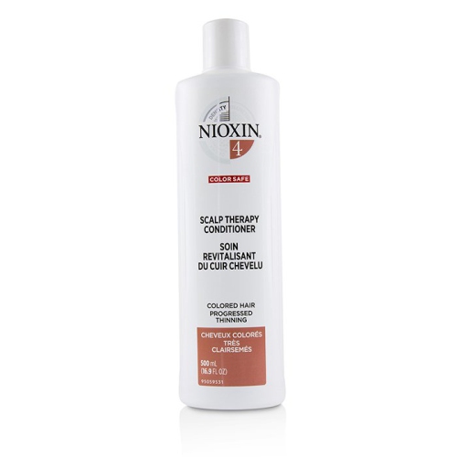 NIOXIN  Density System 4 Scalp Therapy Conditioner (Colored Hair, Progressed Thinning, Color Safe) (Random Packaging) 500Ml/16.9OZ This is a re-order because my clients and I love how well this conditioner works!