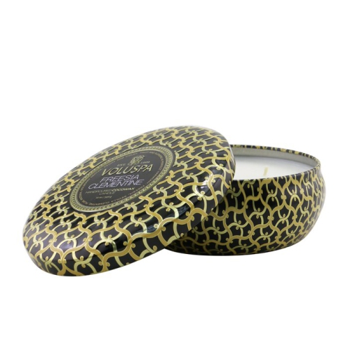 Bougie décorative en boîte métallique à 3 mèches - Clémentine fréesia 340&nbsp;g/12&nbsp;oz