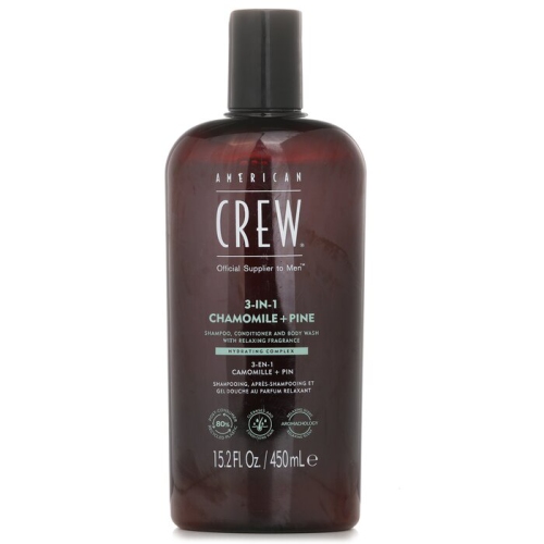 3-in-1 Chamomile + Pine Shampoo, Conditioner And Body Wash 450ml/15.2oz