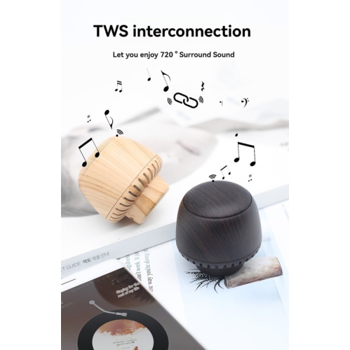 Portable Mushroom Bluetooth Speaker, Small TWS Pairing Box, LED Ambient Light, Night Light, 5W Graphene Speaker, 400mAh Battery Life, Hands-Free