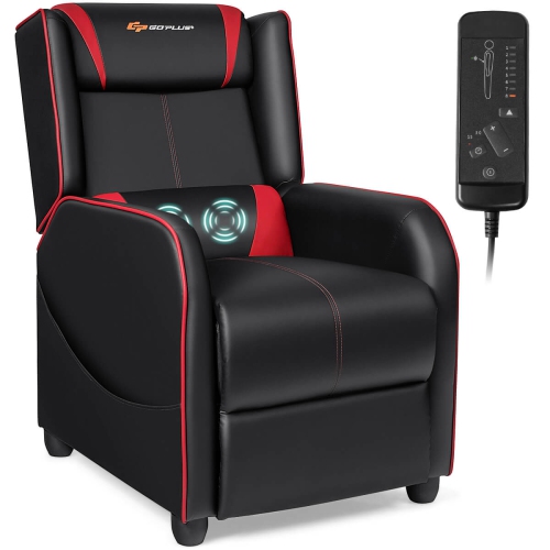 Fauteuil de jeu inclinable et massant Goplus Sofa de salon simple Siège de cinéma maison