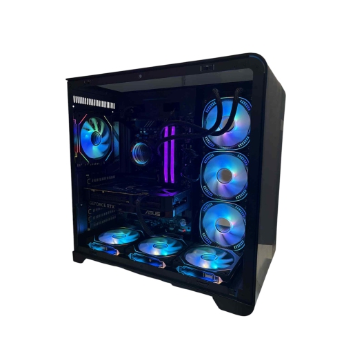 Ordinateur de jeu PcTech : Ryzen 7 7700X 32 Go DDR5 d'AMD avec mémoire RTX 5060 Ti 1 To de NVIDIA ou disque SSD M.2 NVMe de NVIDIA avec