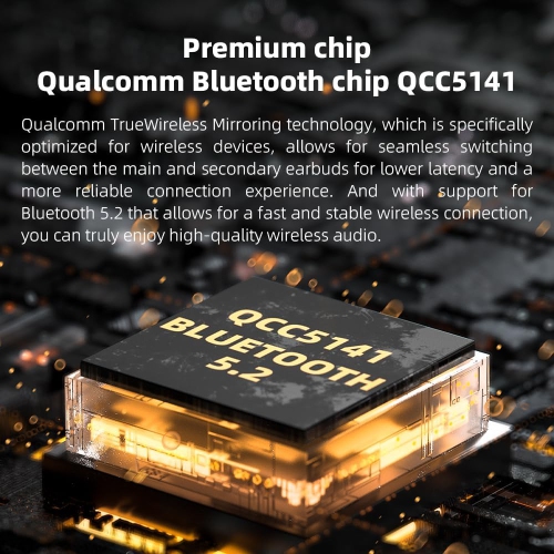 FiiO UTWS5 True Wireless Bluetooth Earbuds Hook & Headphone Amp for IEMs