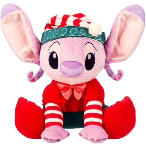 Disney Store Holiday Plush – Angel Stuffed Animals with Embroidered Details, Plush Sculpting Christmas Collection Soft Toys Suitable for All Ages