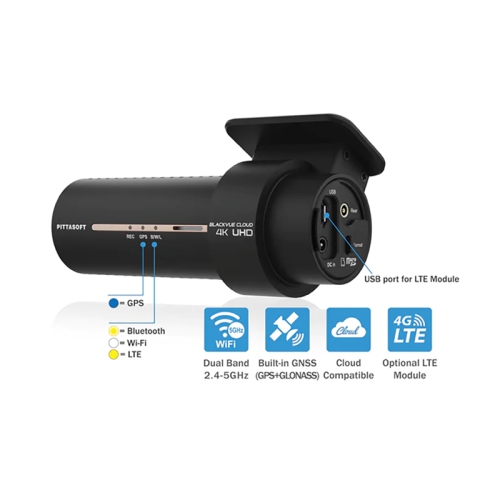 BlackVue DR970X-2CH Plus II 4K UHD Front & Rear Dash Cam | Cloud Connectivity | STARVIS 2 Sensor | Built-in Wi-Fi, GPS, Parking Mode