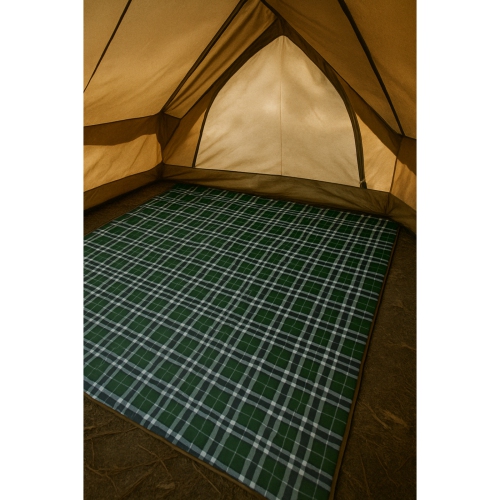 Hurley Olive Combo Design 50X60" Acrylic Camp Blanket