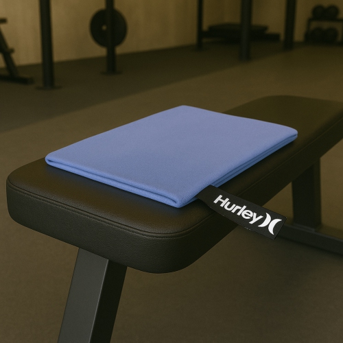 Hurley Periwinkle 30X60 Solid Microfiber Towel And Case