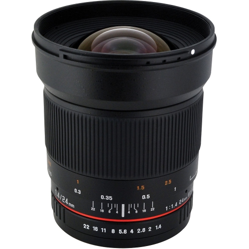 Rokinon 24mm f/1.4 ED AS UMC Wide-Angle Lens for Sony Bundle