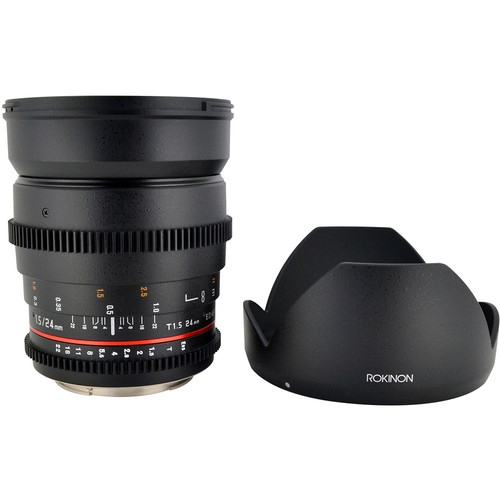 Rokinon 24mm T1.5 Cine ED AS IF UMC Lens for Sony A Mount Bundle