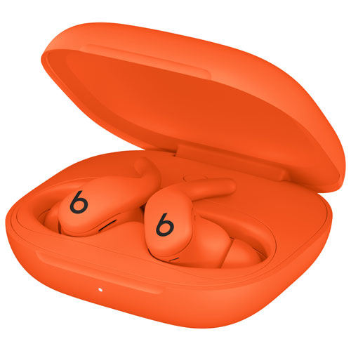 Beats By Dr. Dre Powerbeats Fit In-Ear Noise Cancelling True Wireless Earbuds -Spark Orange