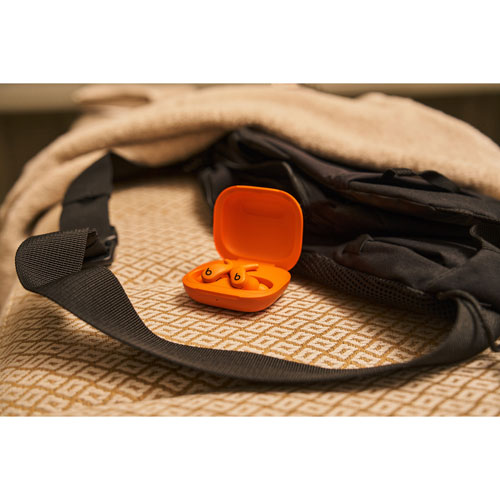 Beats By Dr. Dre Powerbeats Fit In-Ear Noise Cancelling True Wireless Earbuds -Spark Orange