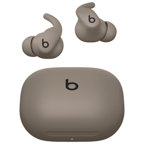 Écouteurs boutons 100 % sans fil à suppression du bruit Powerbeats Fit de Beats by Dr. Dre - Gris anthracite