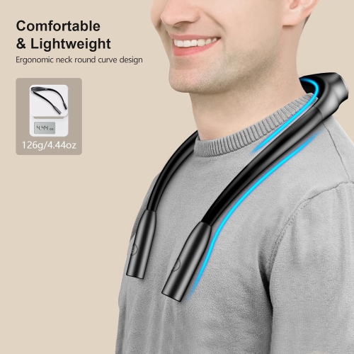 Book Light, 3 Color Temperatures Reading Light, Bendable Neck Light, 80 Hrs Lasting Rechargeable Book Light for Reading in Bed, Knitting, Camping,