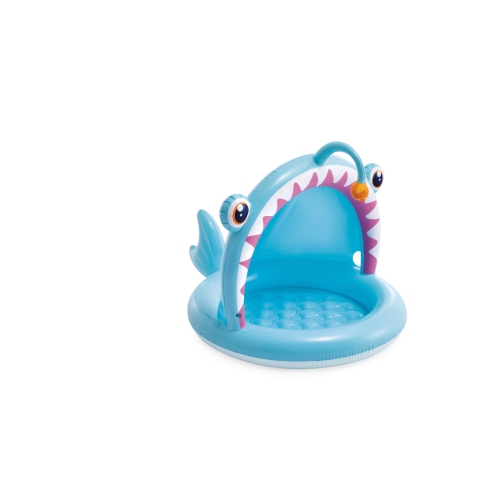 Intex Angler Fish Baby Pool for Ages 1-3 – Fun Fish-Themed Pool for Toddlers