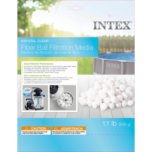 Intex Fiber Ball Filtration Media