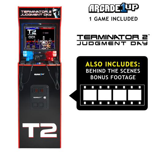 Borne d'arcade de luxe Terminator 2 d'Arcade1Up