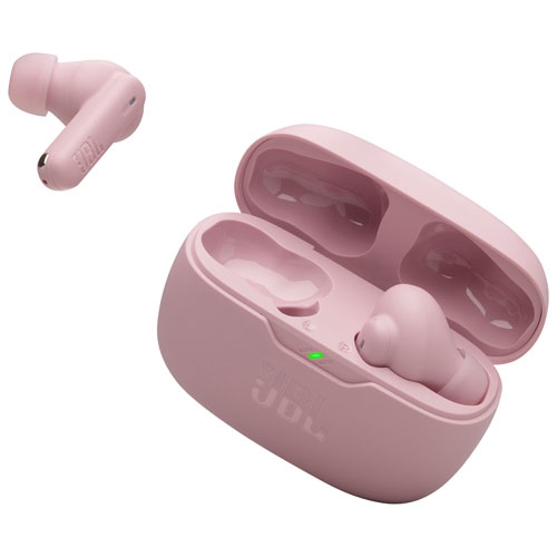 Open Box - JBL Vibe Beam 2 In Ear Noise Cancelling True Wireless Earbuds - Pink