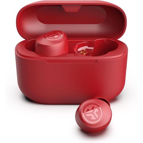 JLab Go Air Pop+ True Wireless Earbuds, in Ear Headphones, Bluetooth Earphones, 35H Playtime Ear Buds, Bluetooth Earbuds with Microphone, USB-C