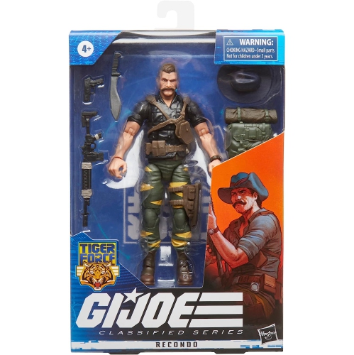 G.I. Joe Classified 6 Inch Action Figure Tiger Force Exclusive - Recondo #55